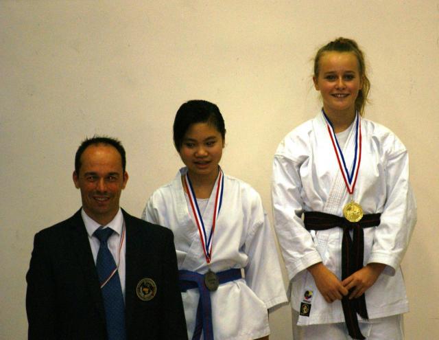 Léa et Min Ju